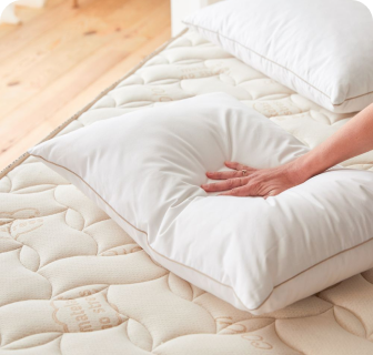 Oreiller naturel plumes et duvet